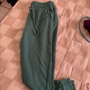 green sweatpants for forever 21